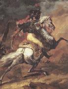 Theodore   Gericault Chasseur of the Imperial Guard,Charging (mk10) oil painting picture wholesale